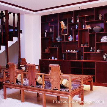 Exquisite Interior Wood Antique Shelf, Environment-friendly Paintingtwbo-01